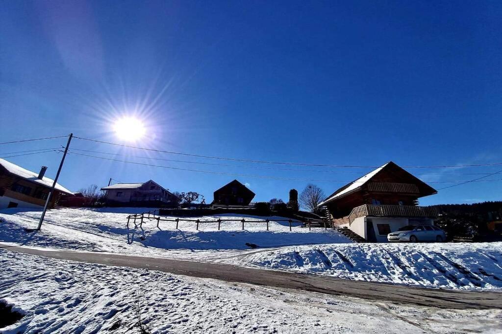 Le Bois Des Neiges Charmant Chalet Authentique A 5 Mn De Gerardmer Xonrupt-Longemer Exterior foto