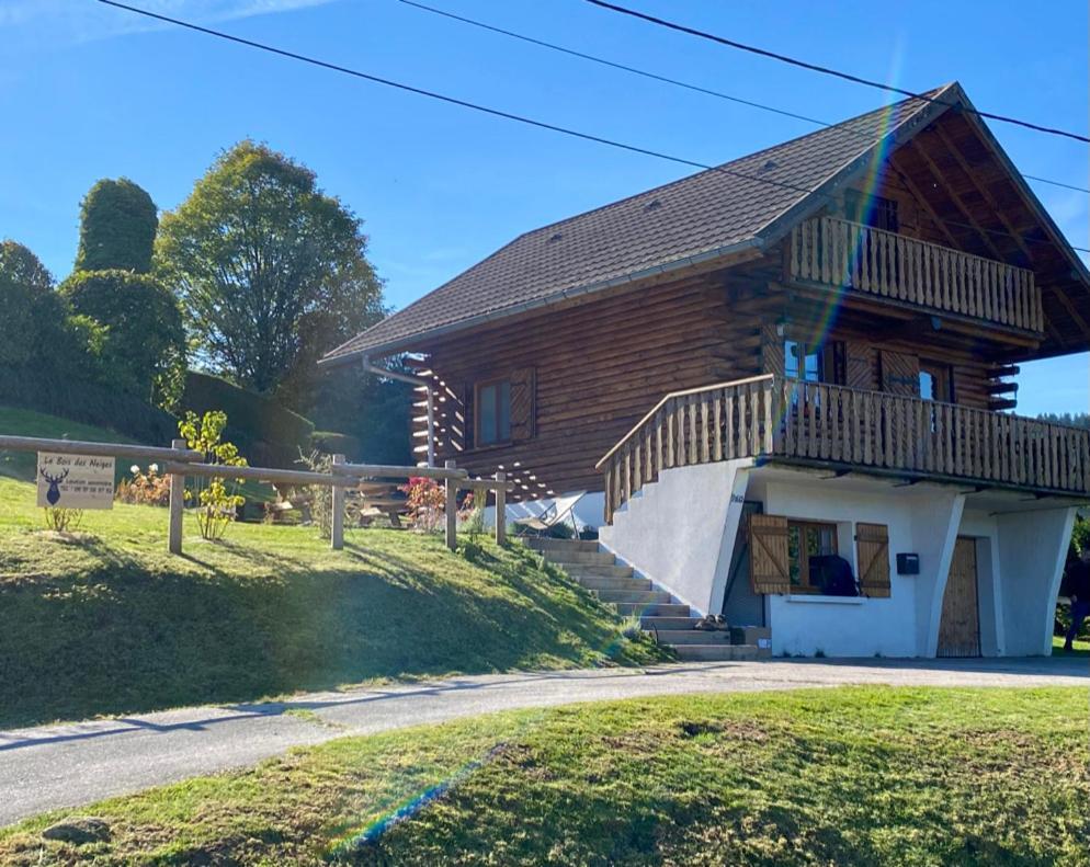 Le Bois Des Neiges Charmant Chalet Authentique A 5 Mn De Gerardmer Xonrupt-Longemer Exterior foto