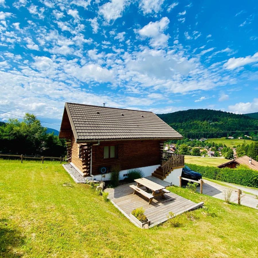 Le Bois Des Neiges Charmant Chalet Authentique A 5 Mn De Gerardmer Xonrupt-Longemer Exterior foto